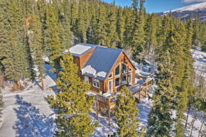Private Rocky Mtn Cabin with Hot Tub, 16 Mi to Breck